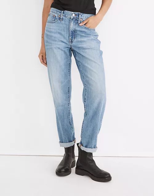 The Slouchy Boyjean in Riverspring Wash | Madewell