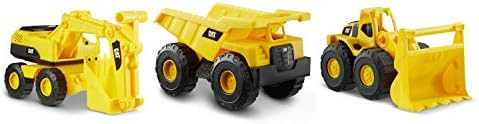 Cat Construction 7" Dump Truck, Loader & Excavator toys Combo Pack | Amazon (US)