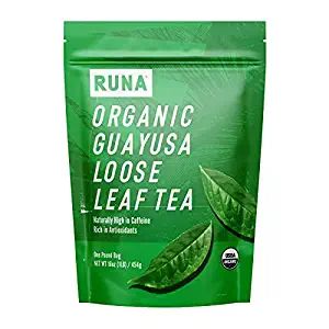 Organic Guayusa Loose Leaf Tea by RUNA, 1 Pound (16oz) | Packed with Natural Caffeine for Clean E... | Amazon (US)