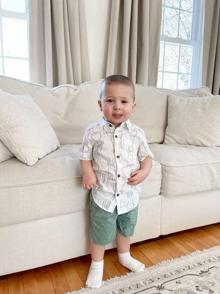 Another cute Easter outfit for toddler boys! This one comes as a set. 🐰🐣

#LTKkids #LTKSpringSale #LTKSeasonal