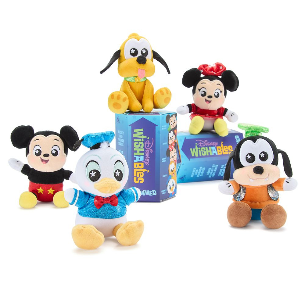 Disney Wishables Shimmer Mystery Plush - Mickey Mouse and Friends – Micro | Disney Store