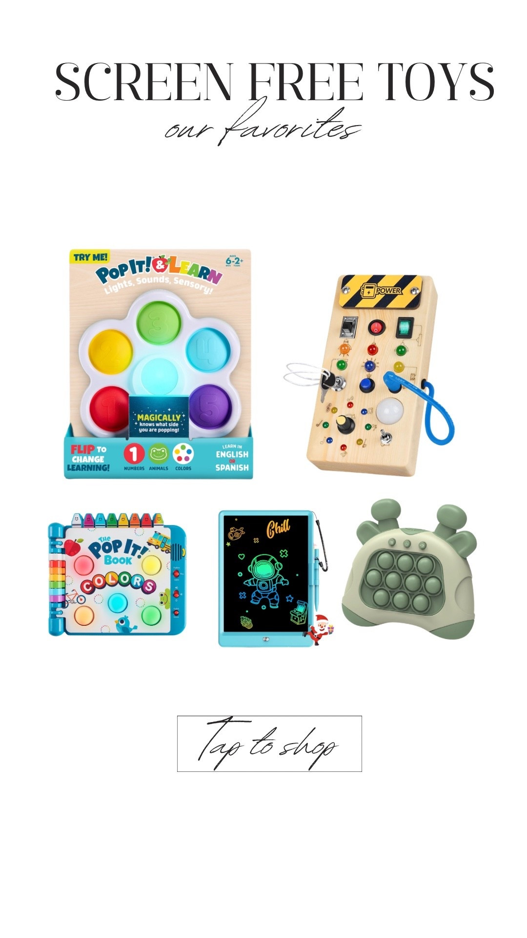 Screen free toys we keep reaching for!

#LTKmomlife #LTKBaby #LTKKids