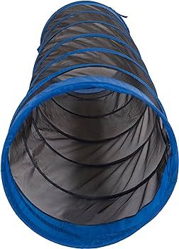 Pacific Play Tents 20406 Kids The Fun Tube 6-Foot Crawl Play Tunnel, 6' X 19" Diameter, Blue/Blac... | Amazon (US)