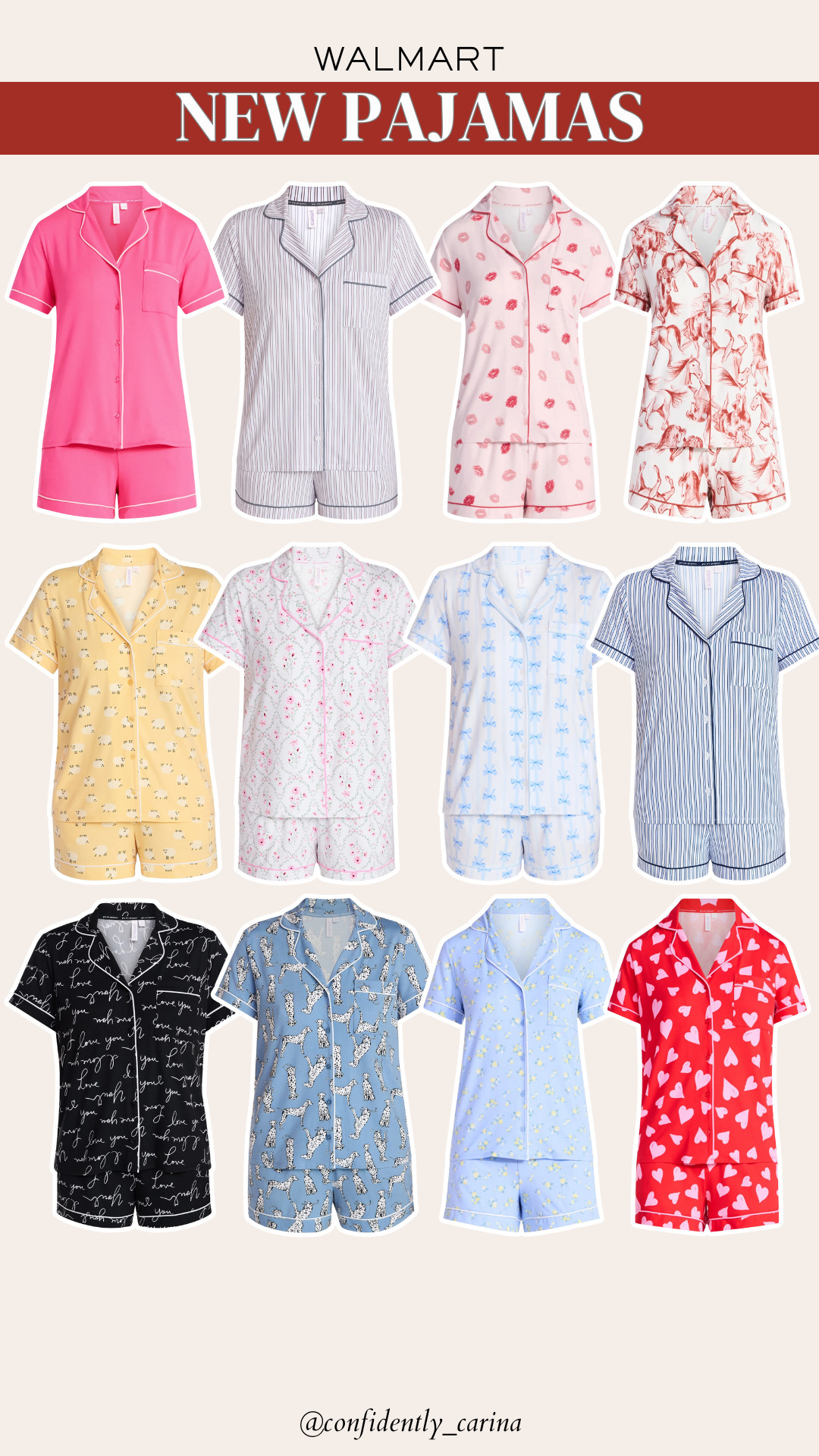 Lots of cute new pajamas at Walmart!

pajamas | pajama set | matching pajamas 

 #LTKselfcare #LTKMidsize #LTKFindsUnder50