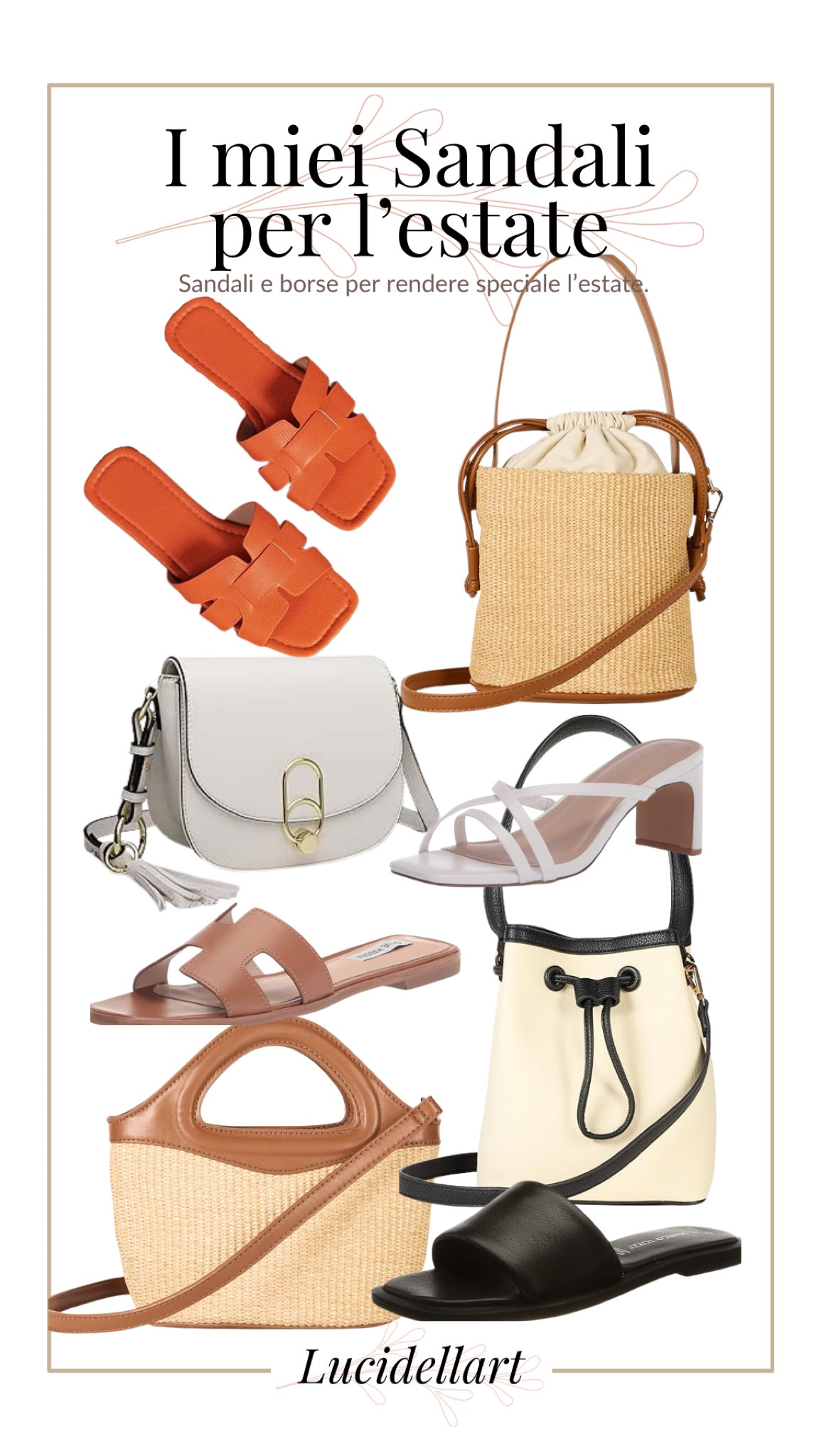 La mia selezione di sandali e borse minimal chic per le vacanze estive. Ciabattine e borse a tracolla per ogni occasione dal mattino alla sera.

#LTKstyletip #LTKitalia #LTKsummer