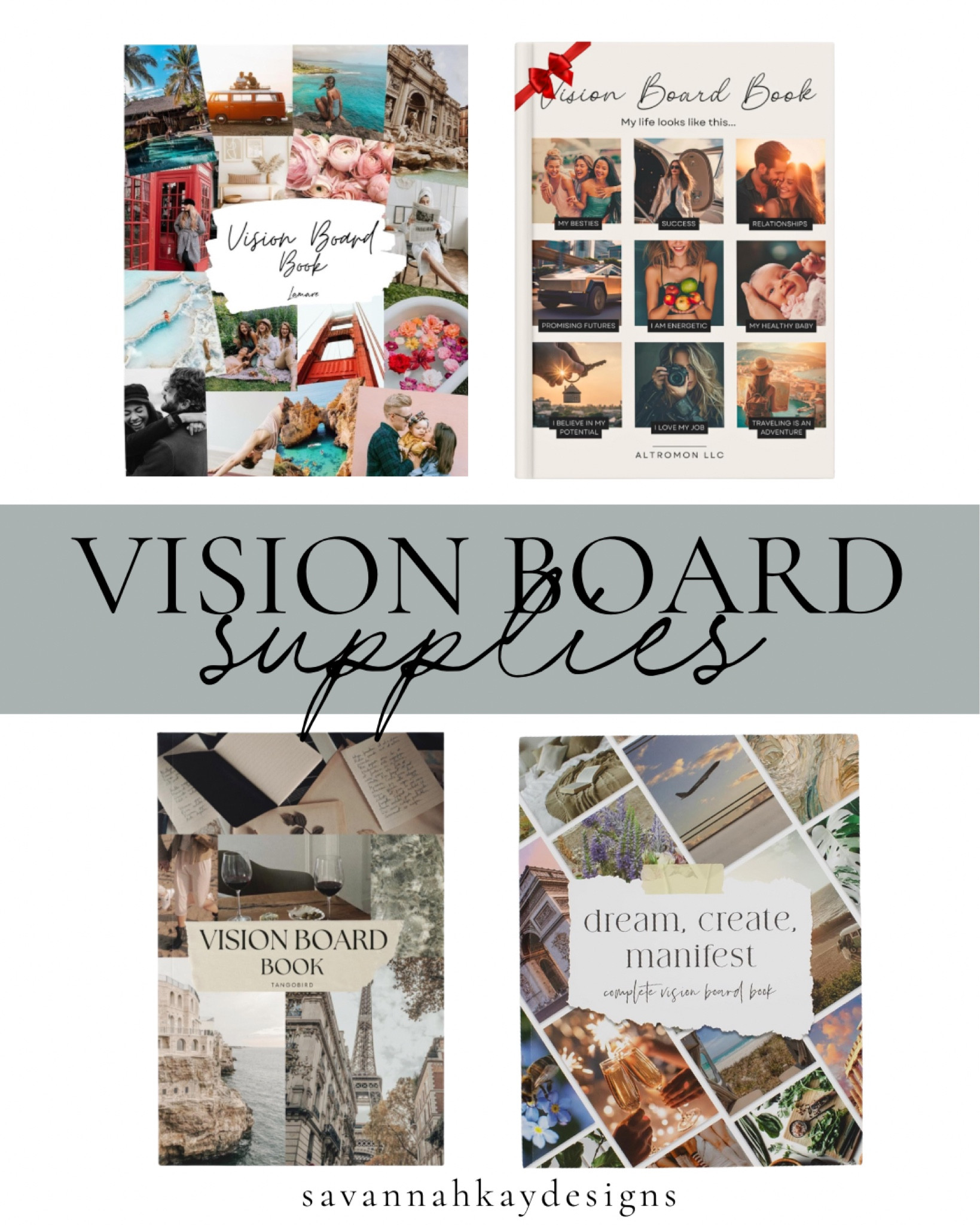 Vision boards are popping up all over and these books make it so easy to find the pictures and words you need

Vision board, new year, new goals, crafting, activity, kids 

#LTKSeasonal #LTKFitness #LTKActive