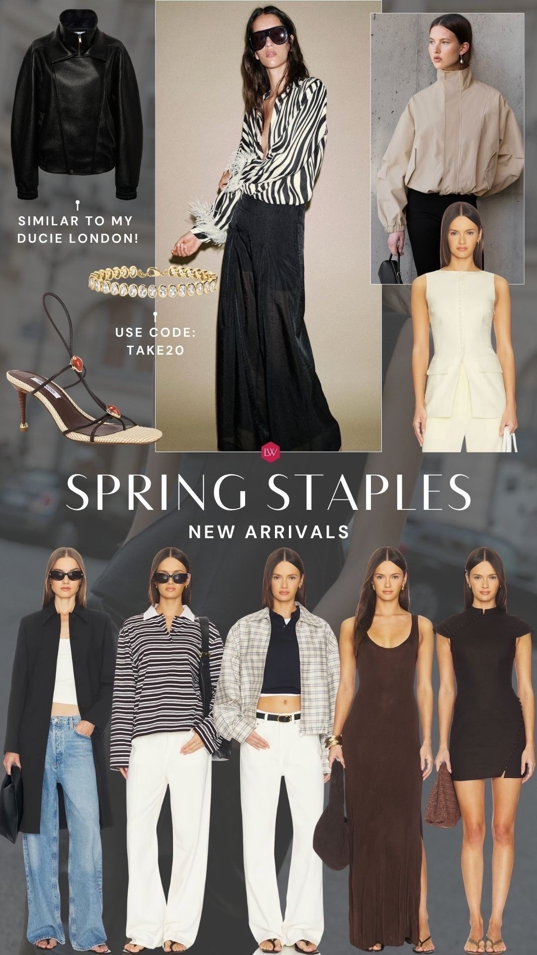 New arrivals I’m loving for spring! 
Use CODE: TAKE20 at Electric Picks ✨




New arrivals, spring style

#LTKSeasonal #LTKOver40