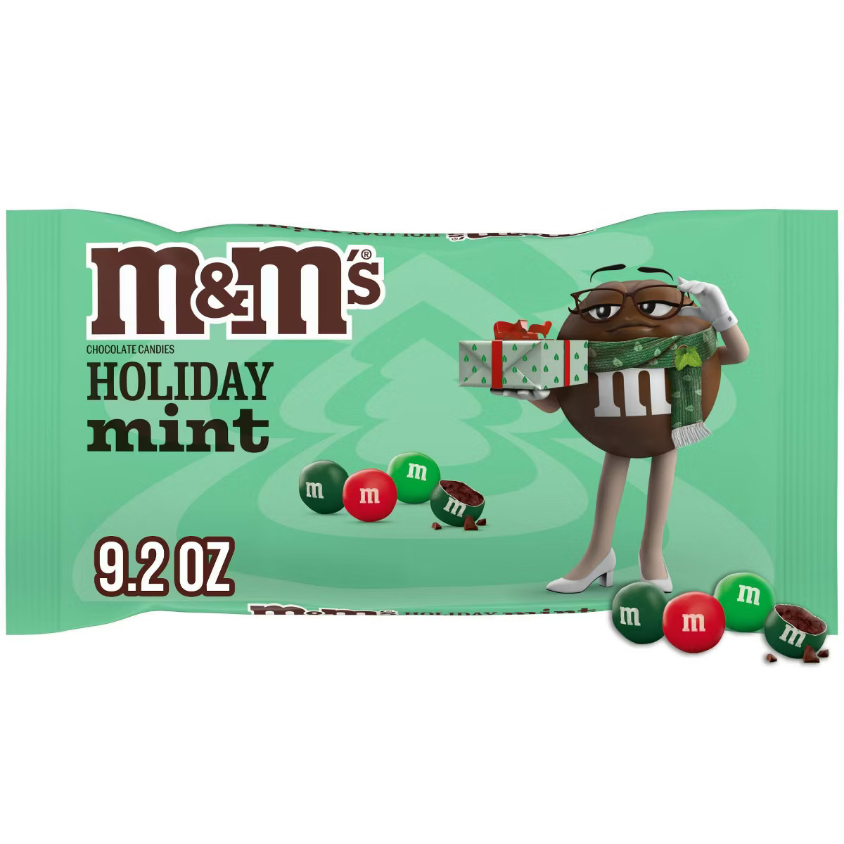 M&M's Christmas Mint Chocolate Candies - 9.2oz | Target