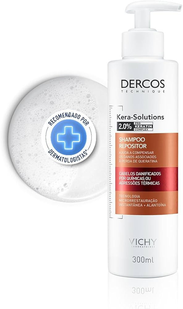Vichy Dercos Shampoo Kera-Solutions 300ml | Amazon (BR)