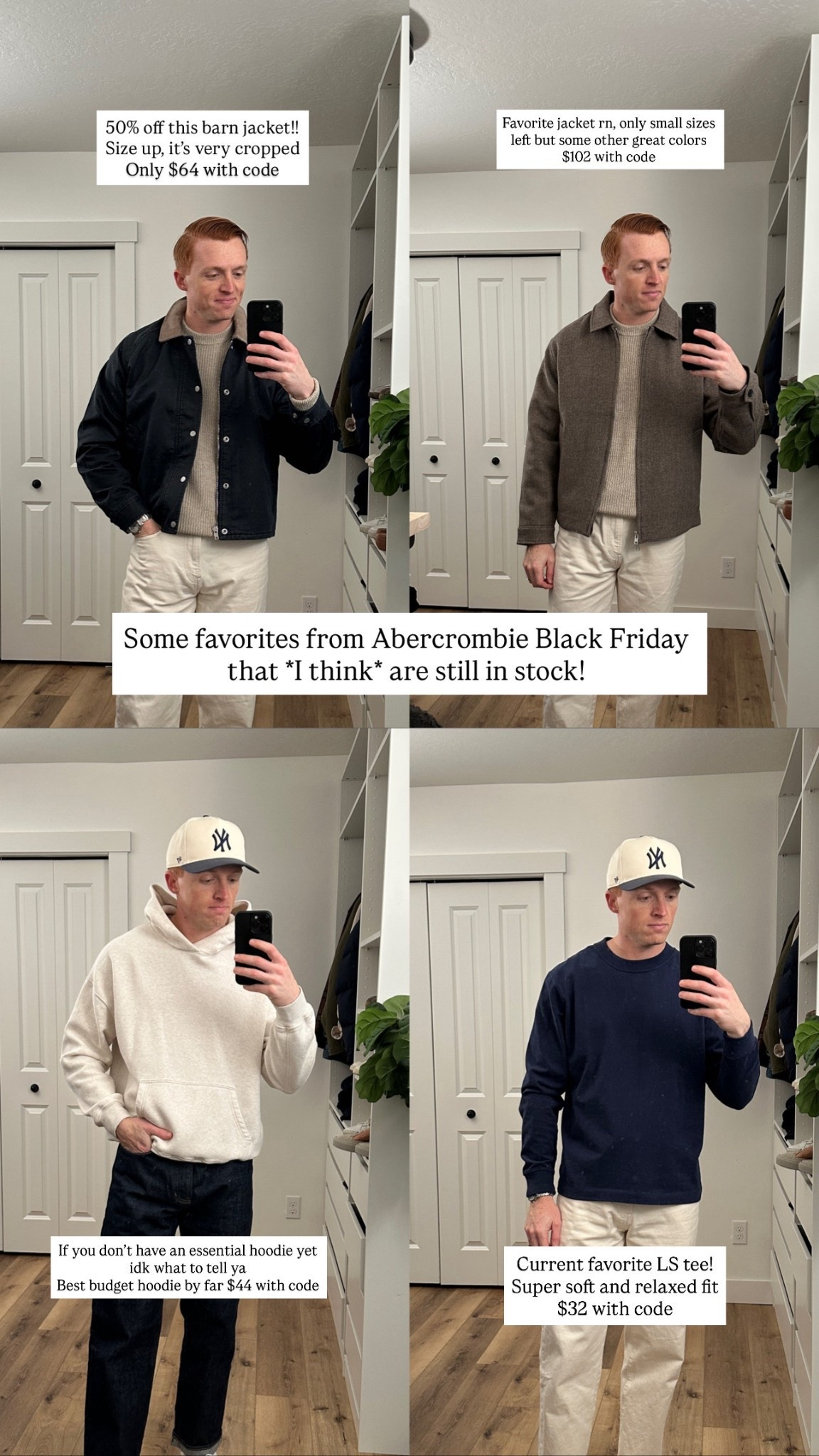 Some Abercrombie Black Friday favorites!

#LTKMens