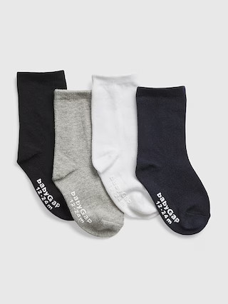 Toddler Crew Socks (4-Pack) | Gap (US)