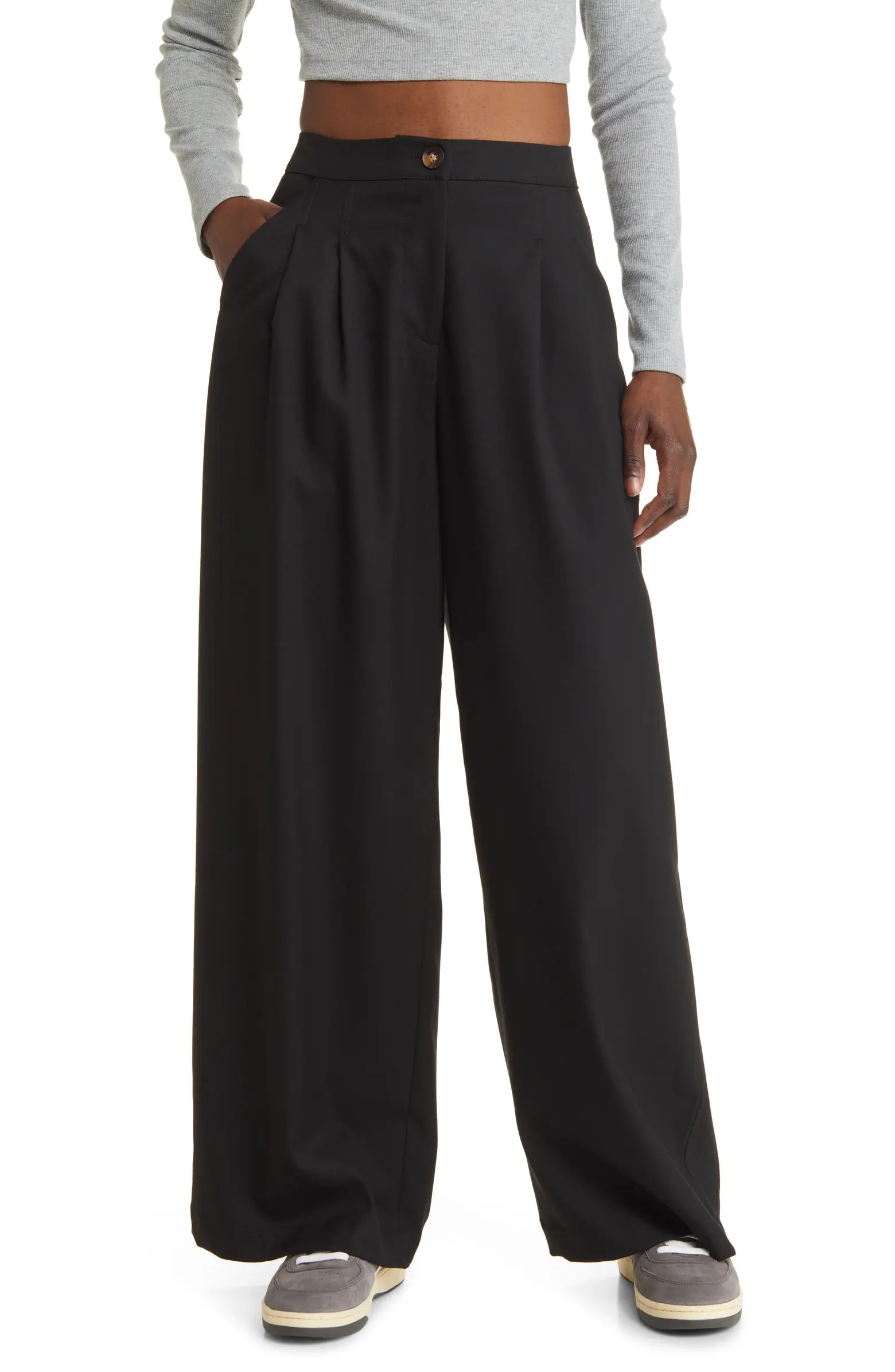 Wide Leg Pleated Pants | Nordstrom