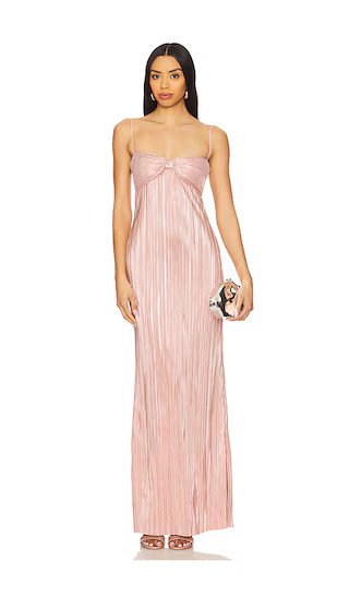 Mya Gown in Light Pink | Revolve Clothing (Global)
