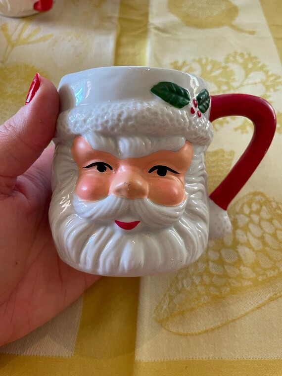 Vintage Santa Mug | Etsy | Etsy (US)