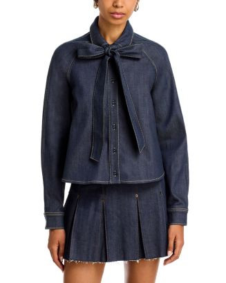 Tessie Denim Top | Bloomingdale's (US)