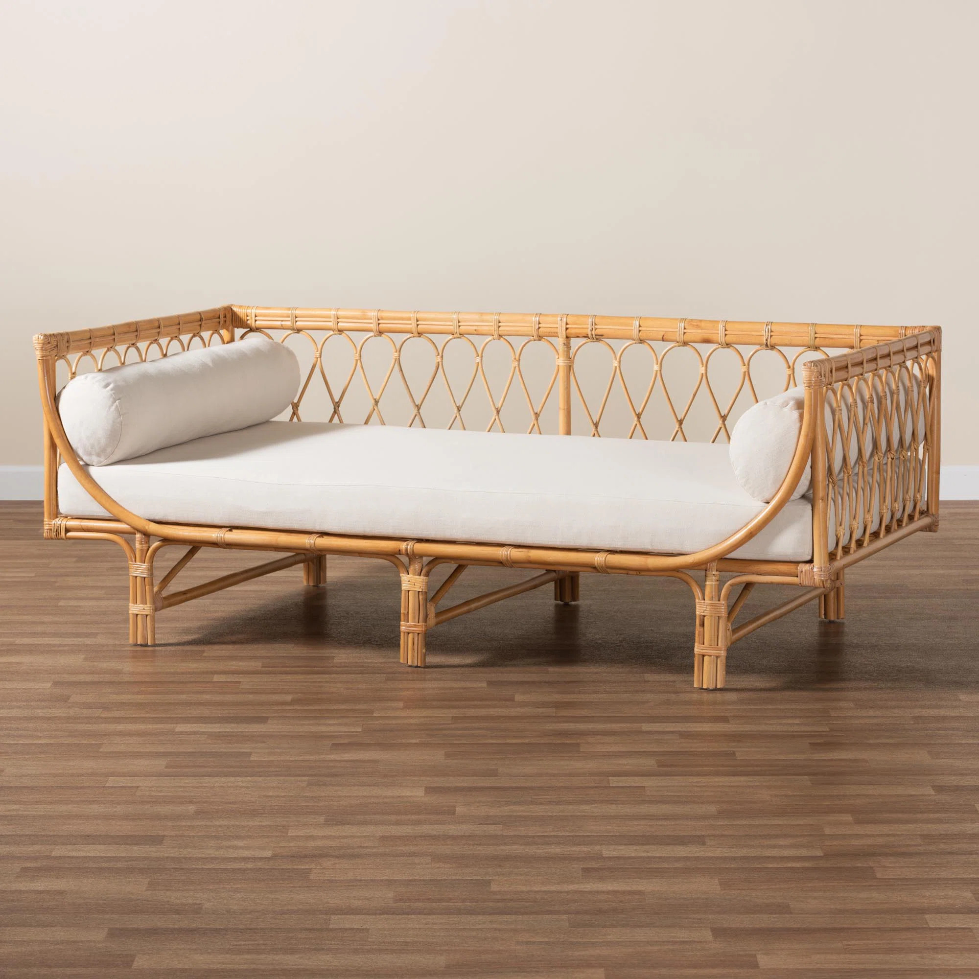 Bayou Breeze Deago Modern Bohemian Rattan Daybed & Reviews | Wayfair | Wayfair North America