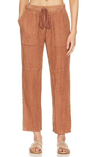 Utility Waist Trouser in Terracotta Brown | Revolve Clothing (Global)
