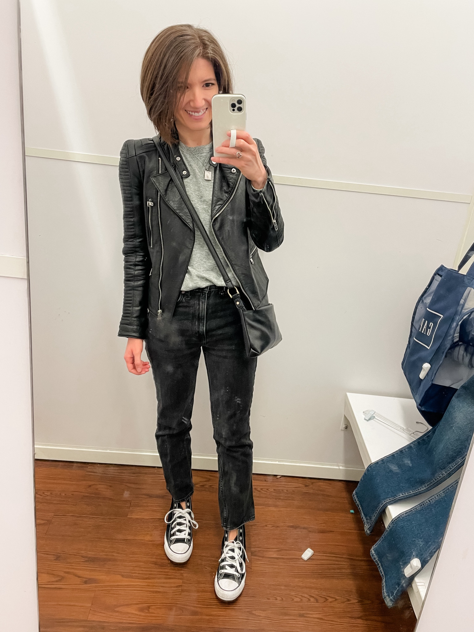 Jacket: super old from Zara
Sweatshirt: I sized up 1
Jeans: size up 1, wearing the regular length
Converse: I sized up 1/2 size

#LTKstyletip #LTKSpringSale #LTKsalealert