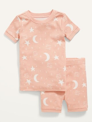 Unisex Graphic Pajama Shorts Set for Toddler & Baby | Old Navy (US)