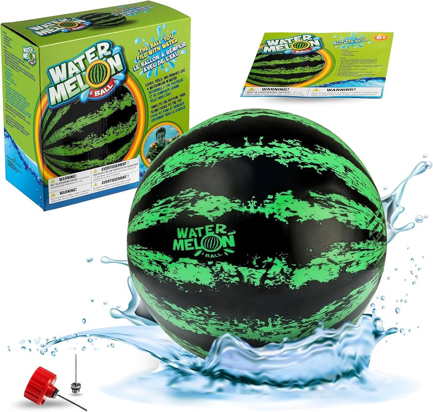 Watermelon Ball \u2013 Cool Underwater Pool Toy for Teen Boys, Girls, Men & Women. Great Gifts fo... | Amazon (US)