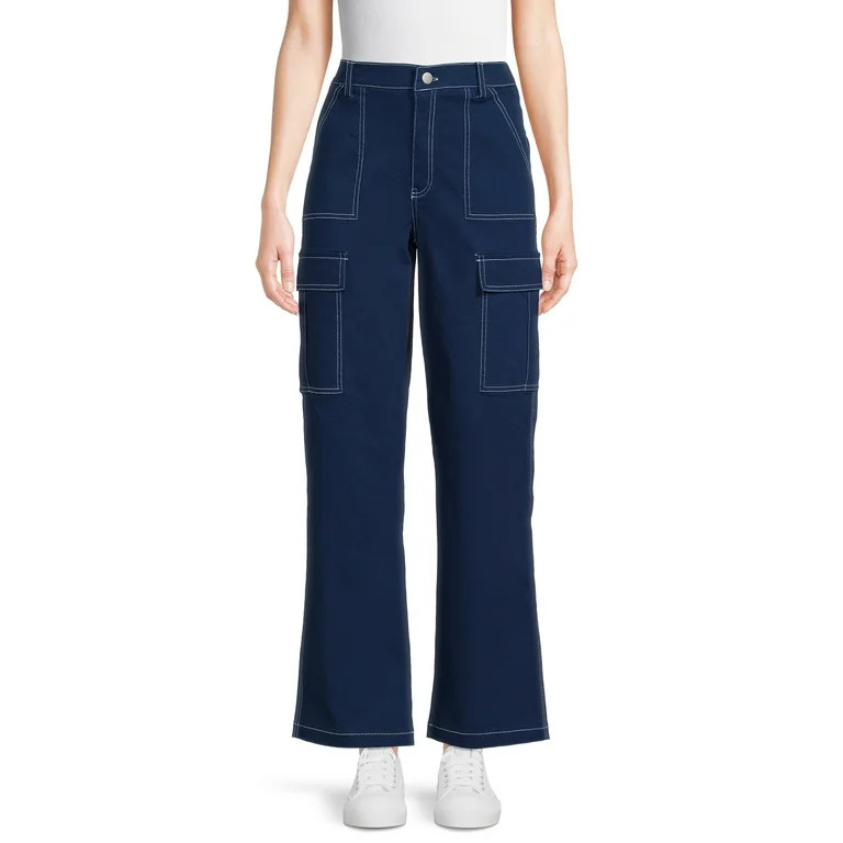 Liv & Lottie Juniors Carpenter Cargo Pants with Hammer Loop | Walmart (US)