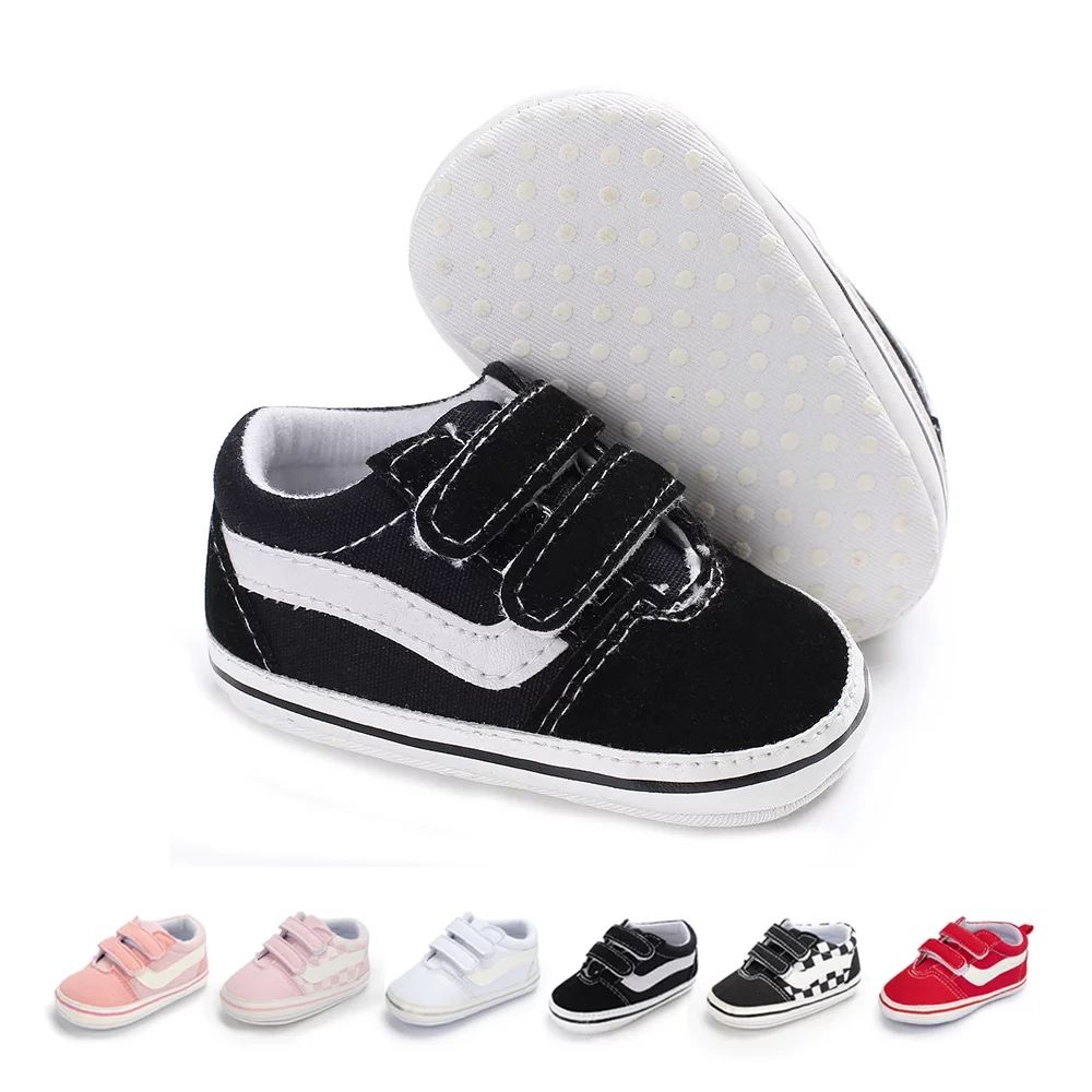 HsdsBebe Baby Girls Boys Canvas Shoes Soft Sole Newborn Crib Moccasin Casual Sneakers First Walke... | Walmart (US)