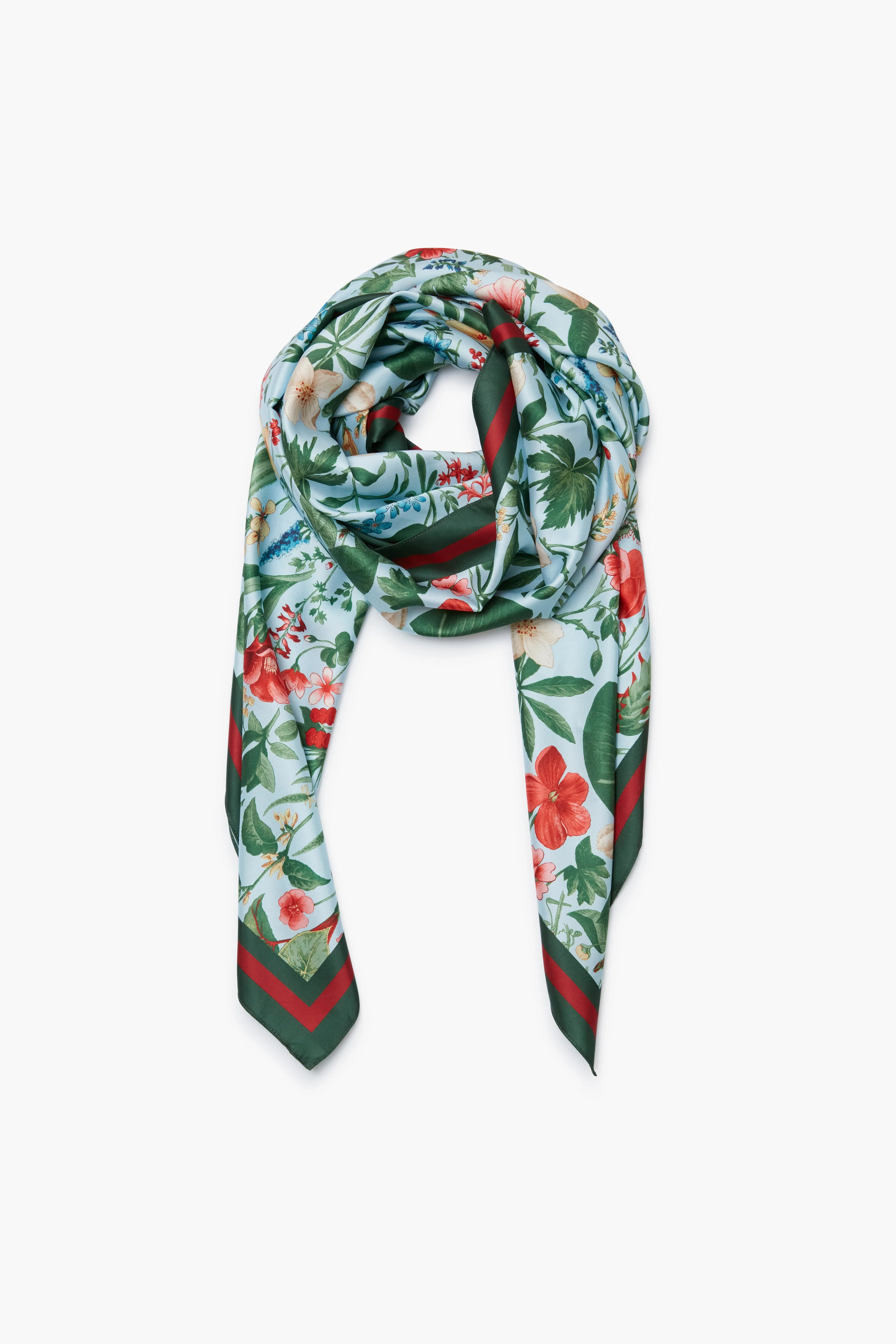 Blue Blooming Botanical Scarf | Tuckernuck (US)