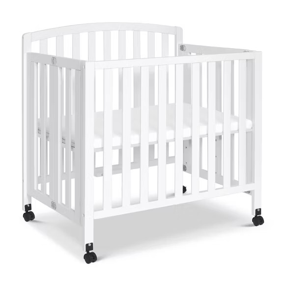 DaVinci Dylan Folding Portable 3-in-1 Mini Crib and Twin Bed, Greenguard Gold Certified | Target