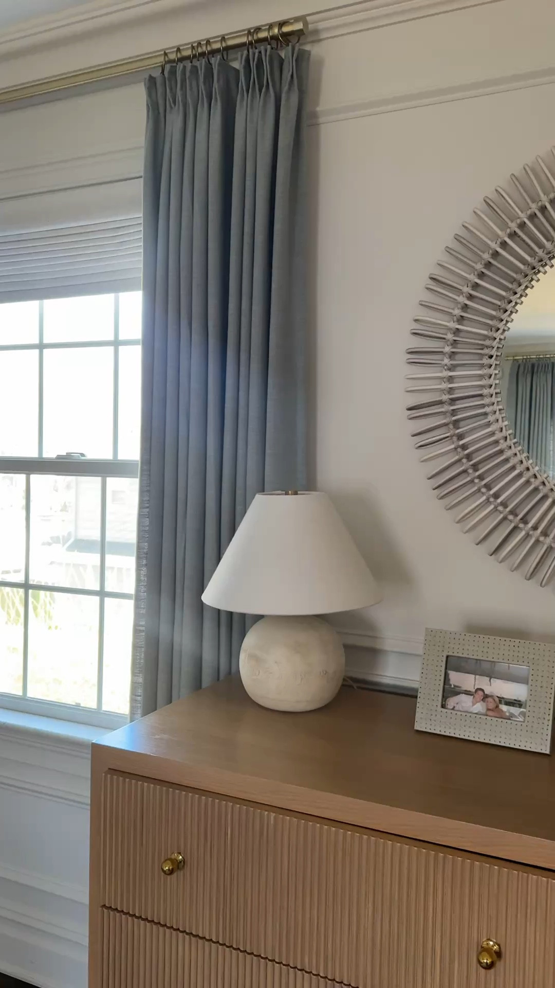 My go-to cordles linen curtain panels are completely customizable and are 22% off right now if you use my code GIRLONTHEHUDSON! This is the “pale blue aqua” with a privacy liner and I truly love them. 

#LTKSaleAlert #LTKHome #LTKSeasonal