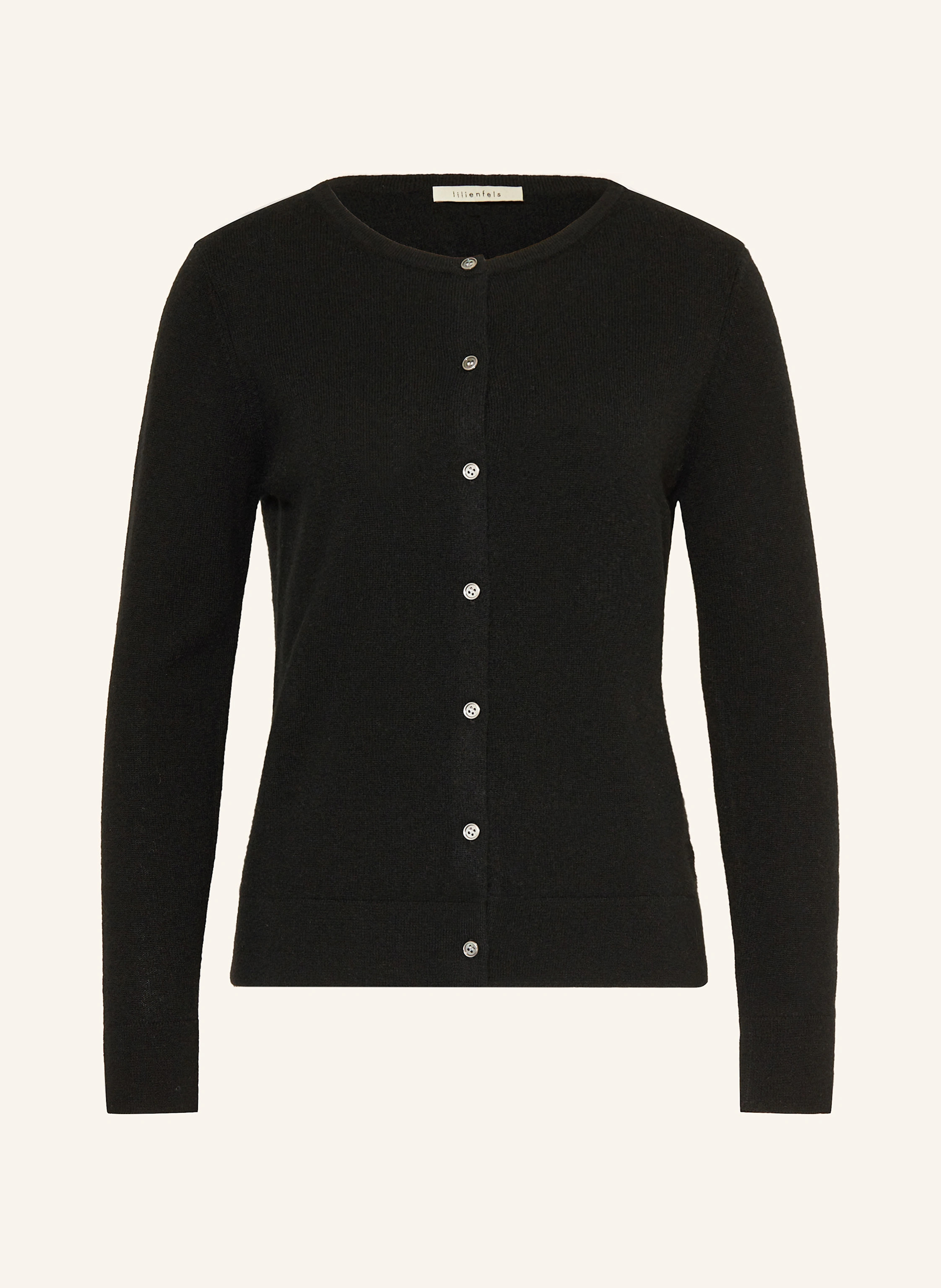 lilienfels Strickjacke aus Cashmere in schwarz | Breuninger (DACH)