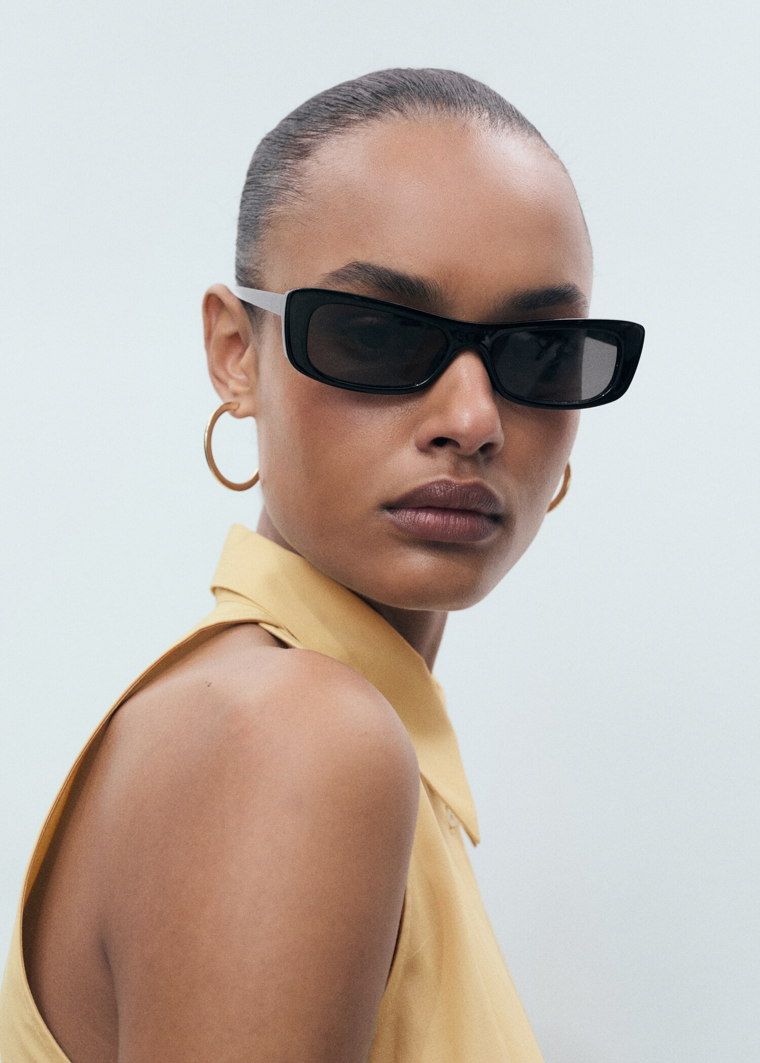 Knotted shirt dress - Women | MANGO United Kingdom | MANGO (UK)