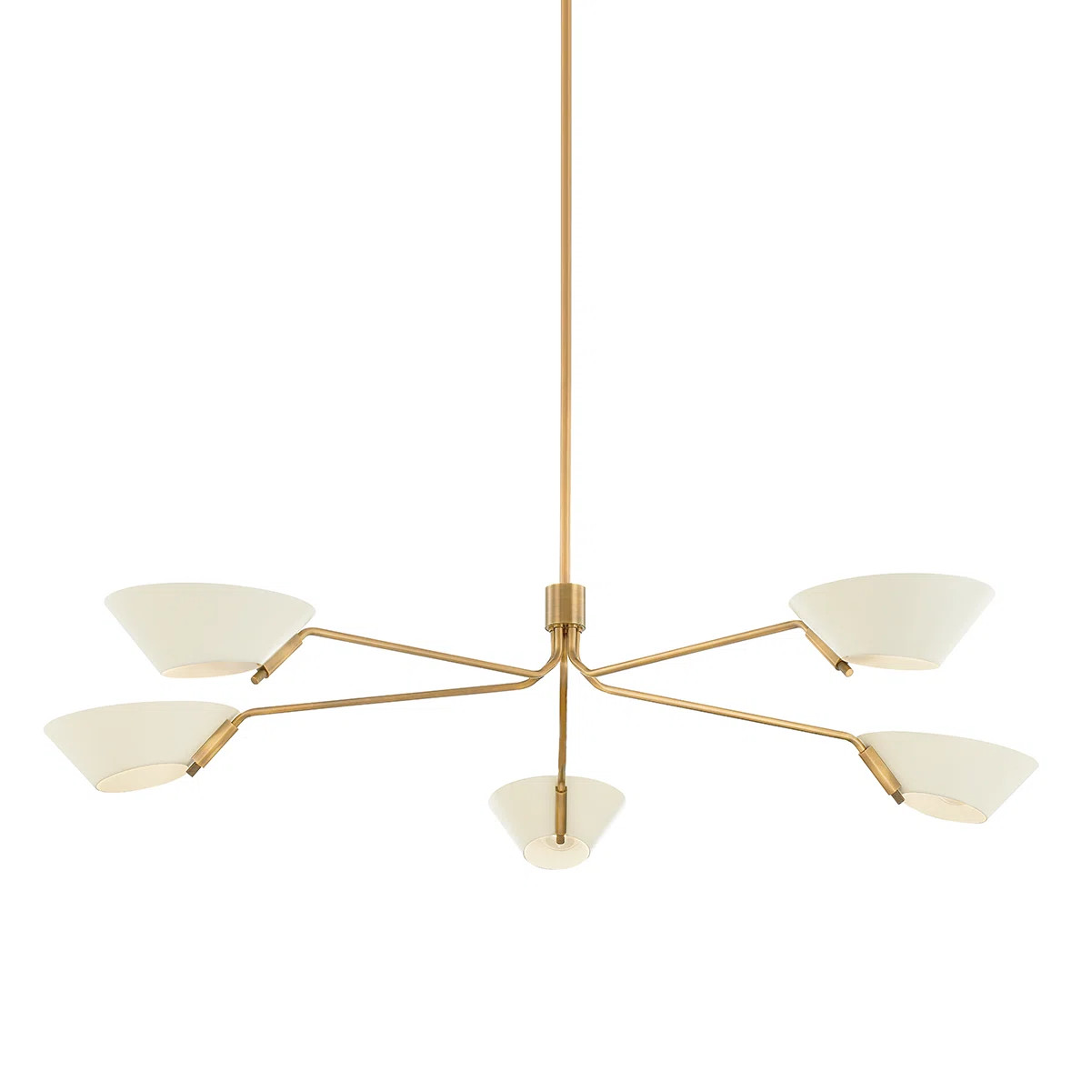 5 - Light Iron Dimmable Classic / Traditional Chandelier | Wayfair North America