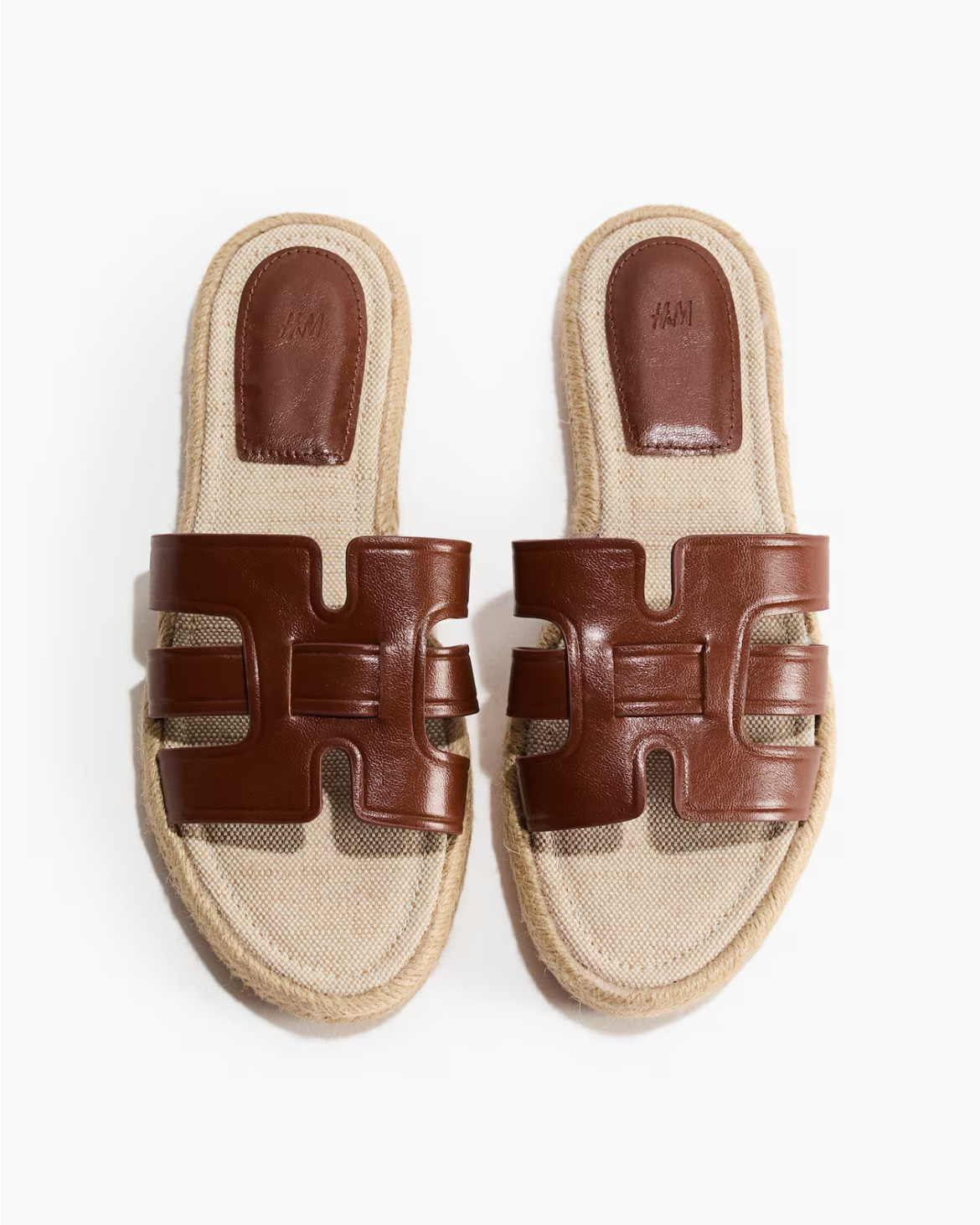 Brown espadrille slide sandals 

#LTKSeasonal