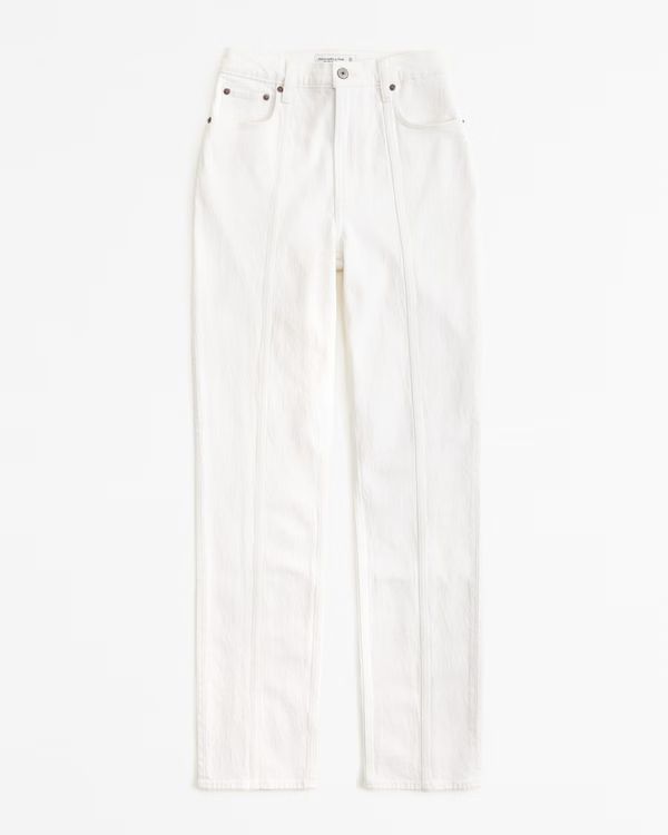 Women's Ultra High Rise 90s Straight Jean | Women's Bottoms | Abercrombie.com | Abercrombie & Fitch (US)