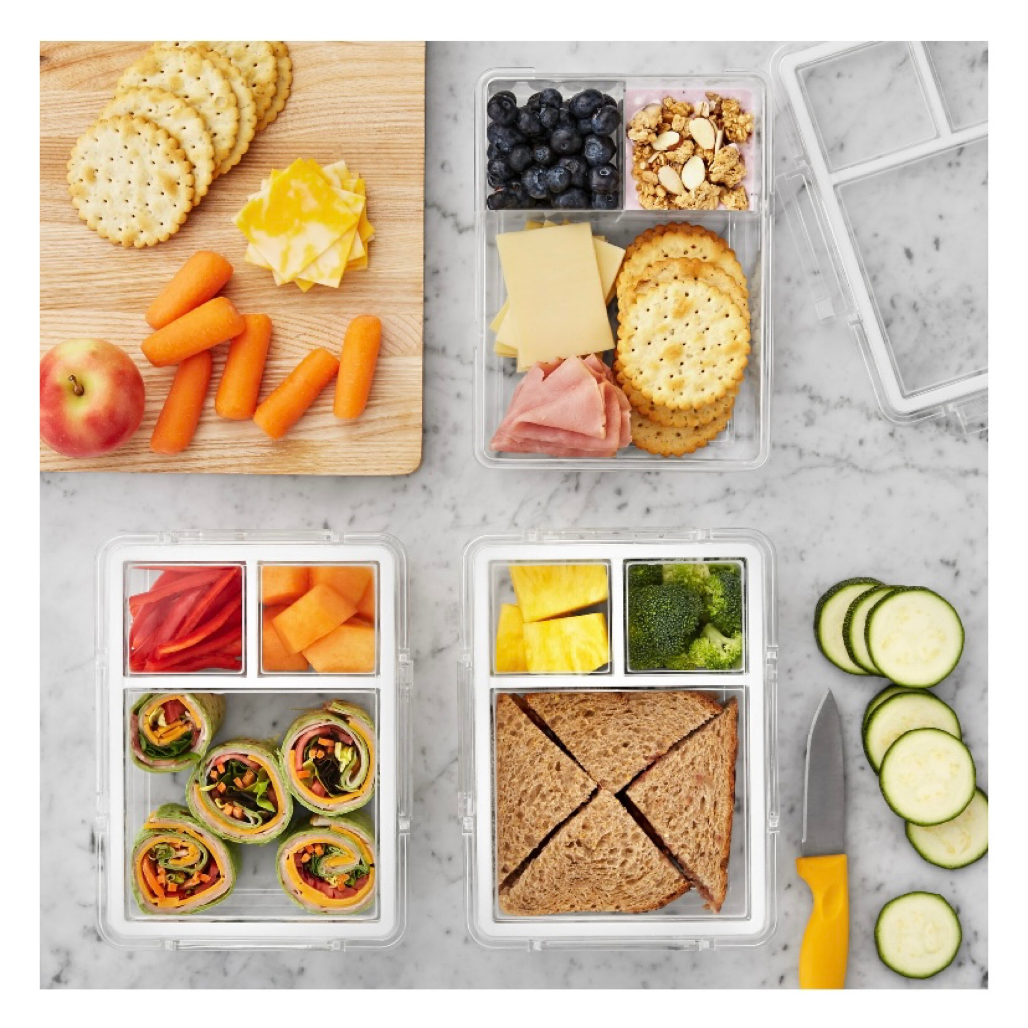 The Home Edit Bento Box Food Storage Pack of 3 

#LTKfamily #LTKSale #LTKhome