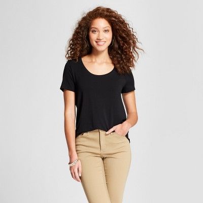 Women's Any Day Short Sleeve Scoop T-Shirt - A New Day™ | Target