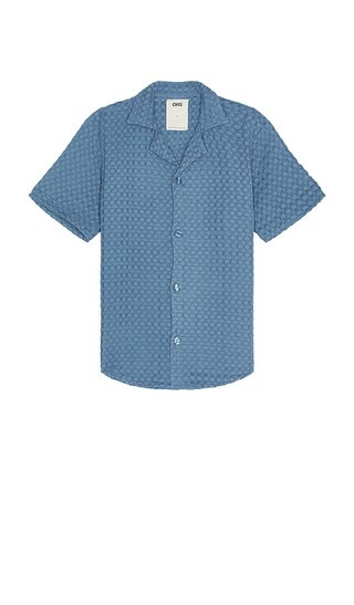 Coronet Cuba Waffle Shirt in Blue | Revolve Clothing (Global)