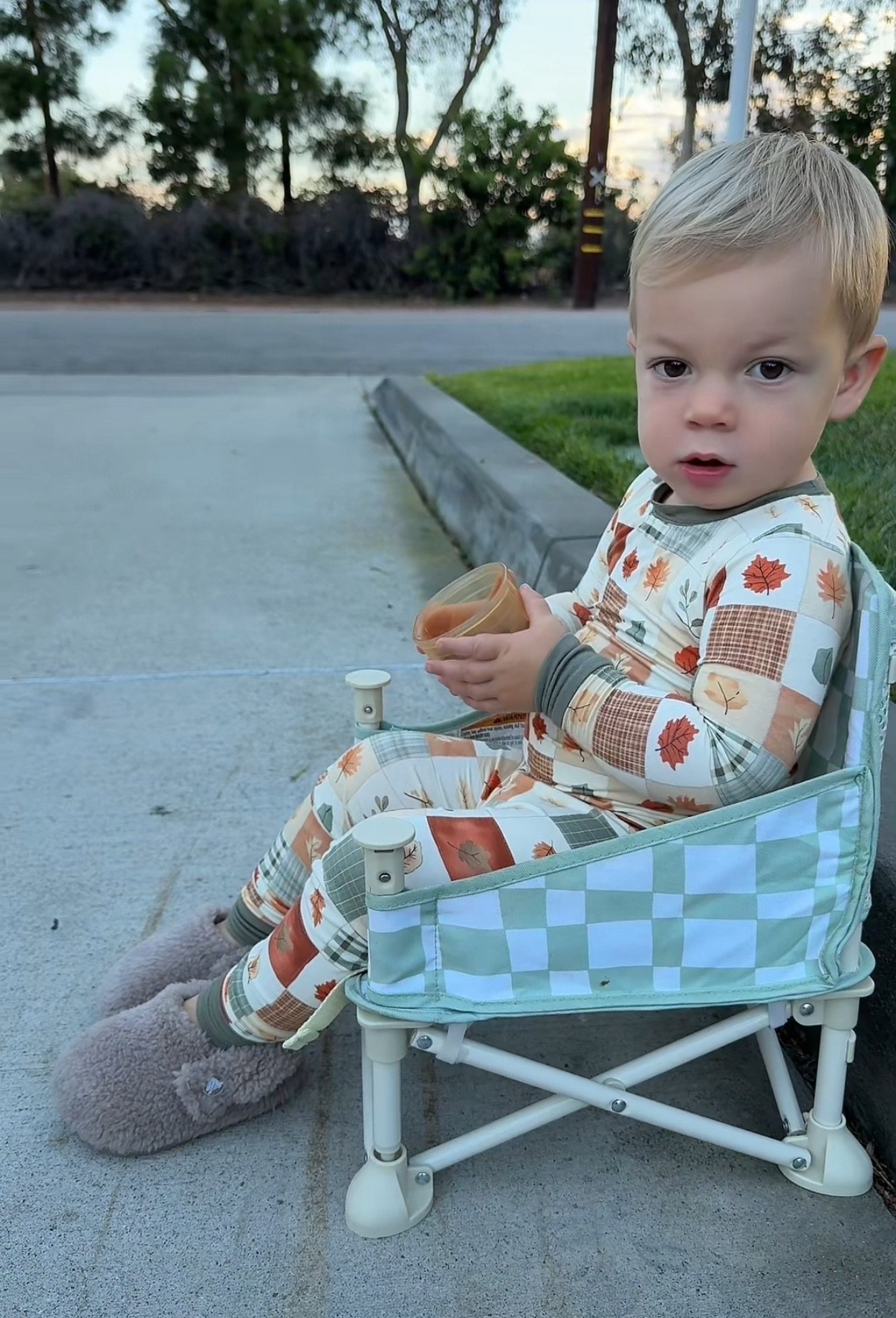 Coop's Croc Slippers, wearing size C5