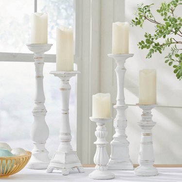 Hacienda Candleholders, Set of Five | Grandin Road