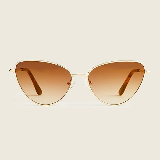 Metal cat-eye sunglasses | J. Crew US