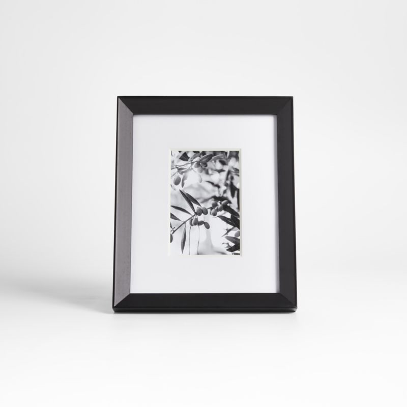 Icon 4x6 Black Picture Frame + Reviews | Crate & Barrel | Crate & Barrel