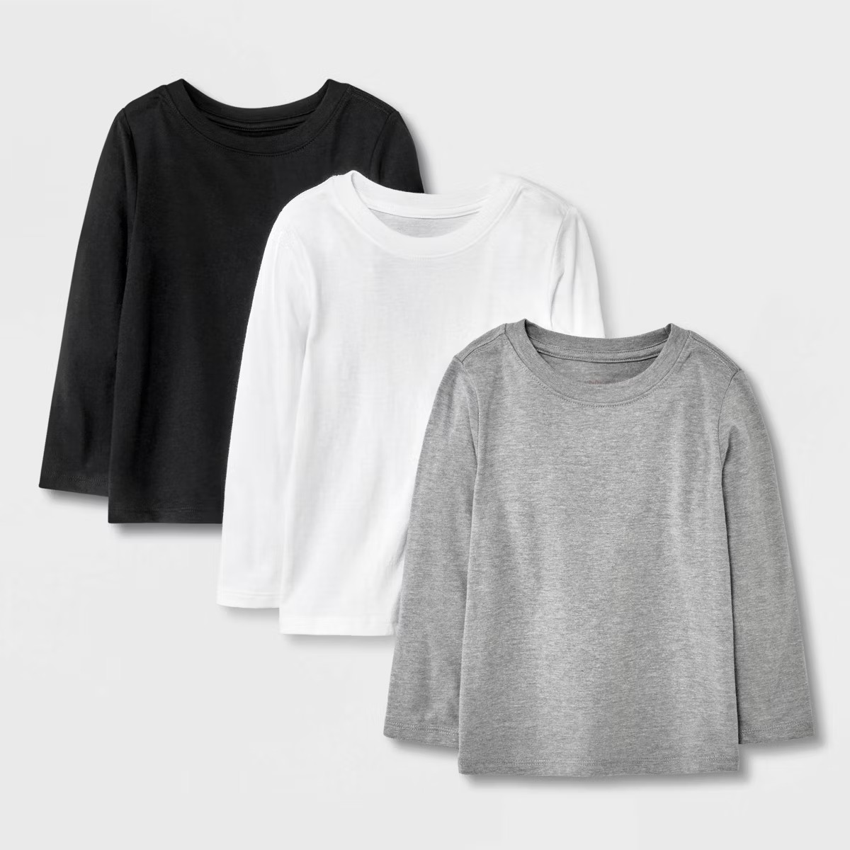 Toddler Boys' 3pk Long Sleeve T-Shirt - Cat & Jack™ | Target