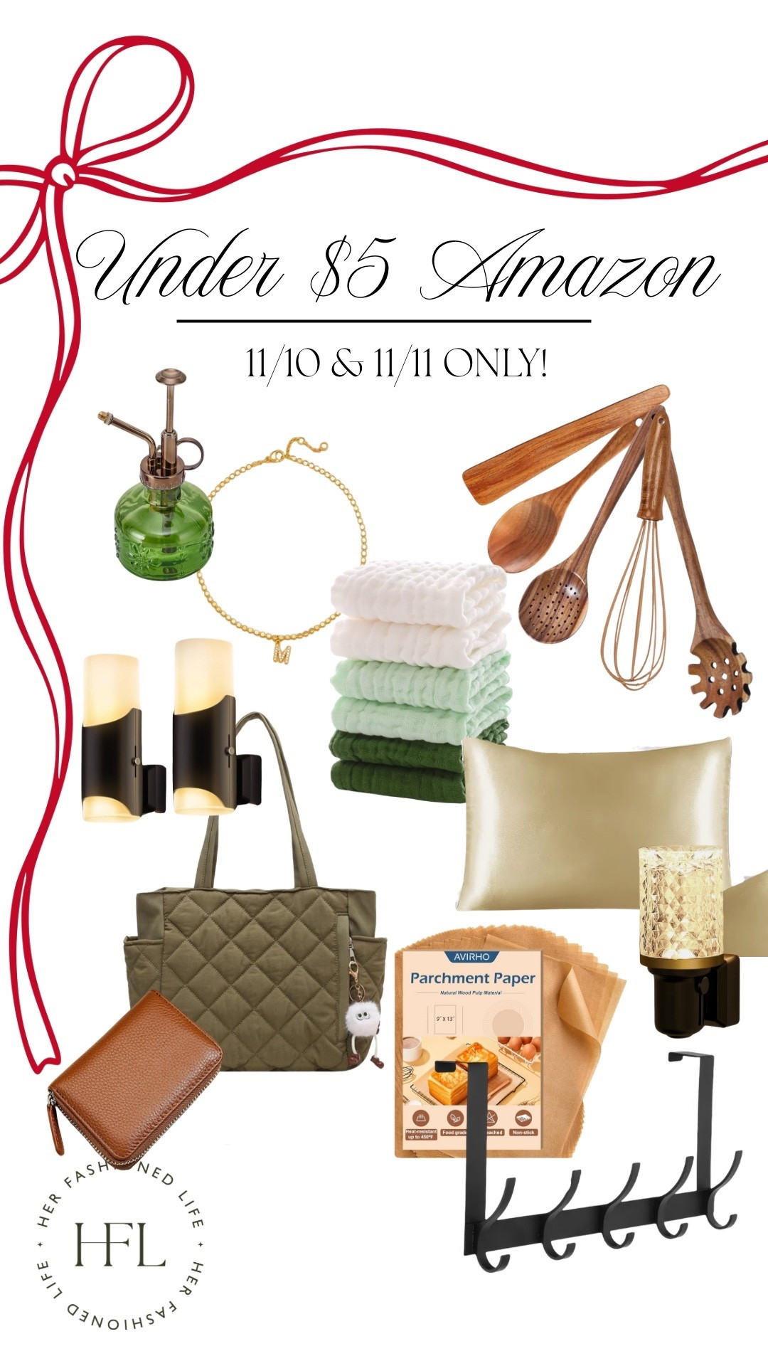 Under $5 Amazon products today only! 
@amazon #ad #founditonamazon #liketkit

#LTKSaleAlert #LTKHoliday