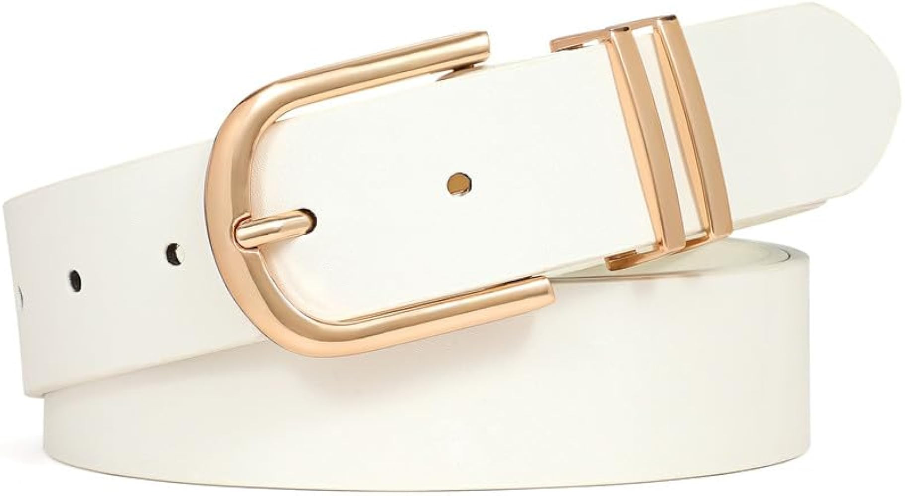 WHIPPY Cinturones de cuero para mujer, pantalones vaqueros, cinturón de moda, cinturones de hebi... | Amazon (US)