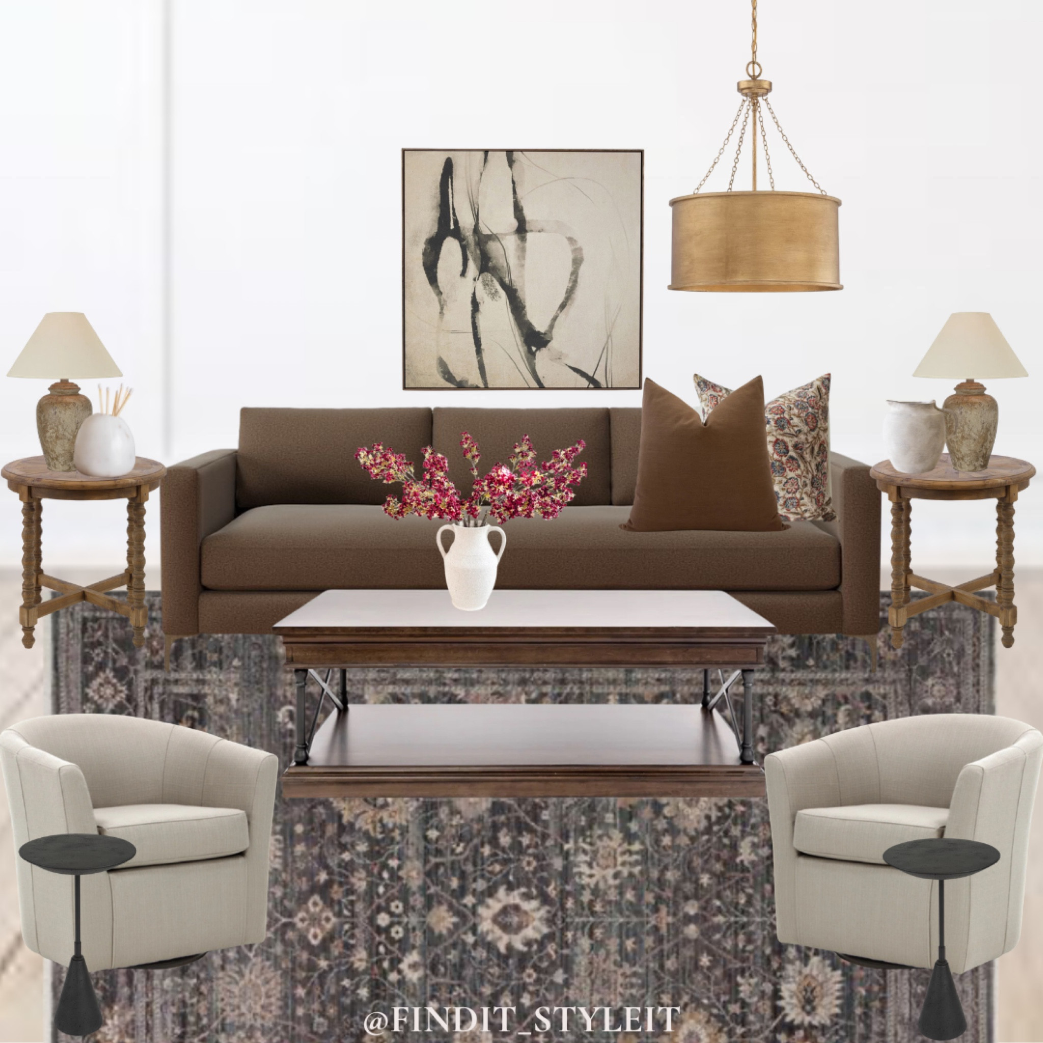 Living room moodboard, #coffeetable #sofa #rug #art #tablelamp #ceilinglight #accenttable #sidetable #endtable #accentchair #fallhomedecor   

#LTKcanada #LTKstyletip #LTKsale