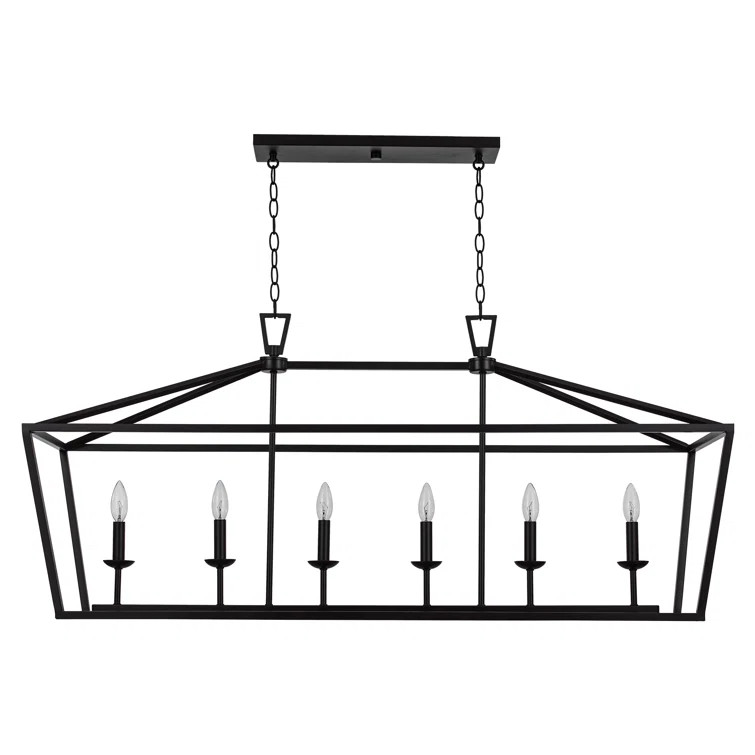 Neuhaus Dimmable Kitchen Island Geometric Chandelier | Wayfair North America