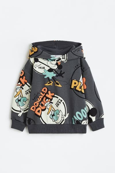Oversized Patterned Hoodie | H&M (US + CA)