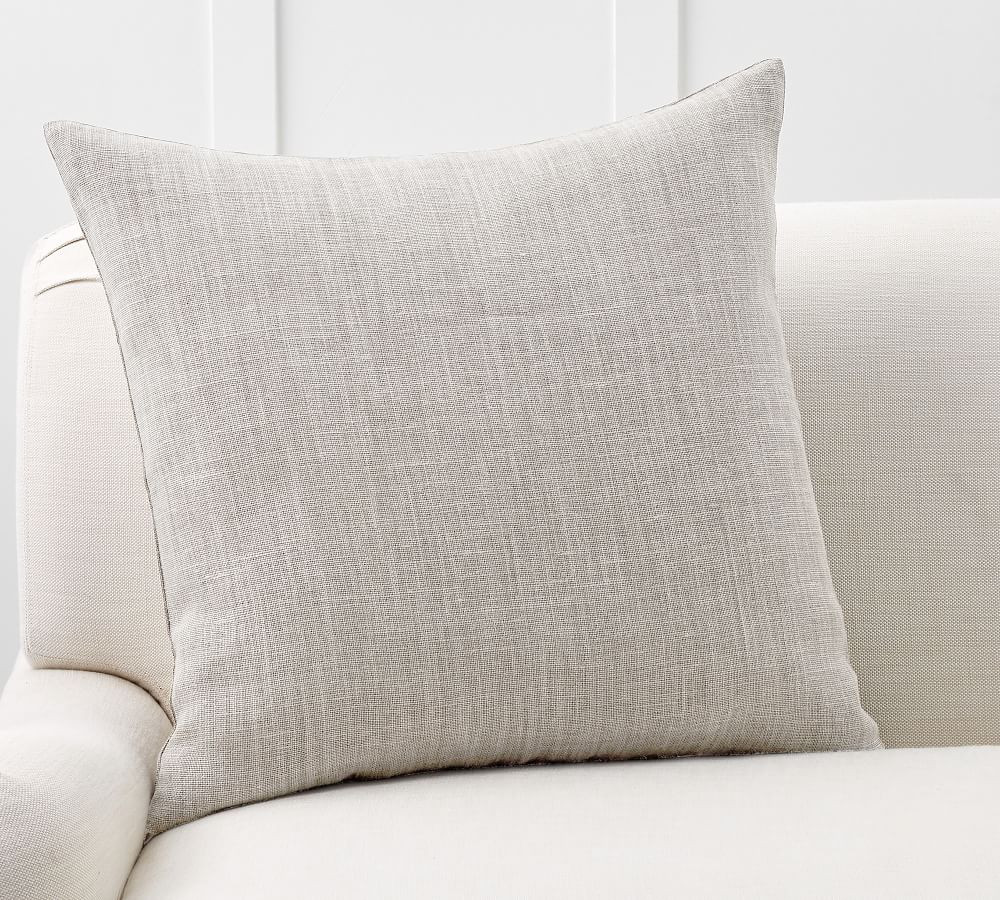 Belgian Linen Pillow Covers Made with Libeco™ Linen | Pottery Barn (US)
