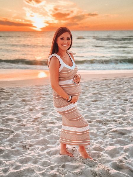 A sunforgettable #babymoon #2 with my number one @goldylocks1524 🌅🌴💕  @pinkblushmaternity 🤰#prettyinpinkblush #pinkblushmaternity #gifted #pbaffiliate 
*
*
*
Shop my vacation look here and use code “vlaxerg25” for 25% off: 

#LTKSeasonal #LTKtravel #LTKbump