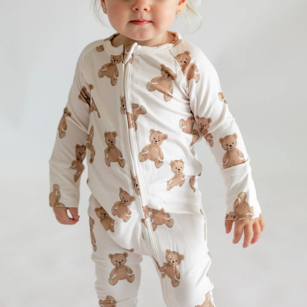 Infant Romper in Bears | Silks Design